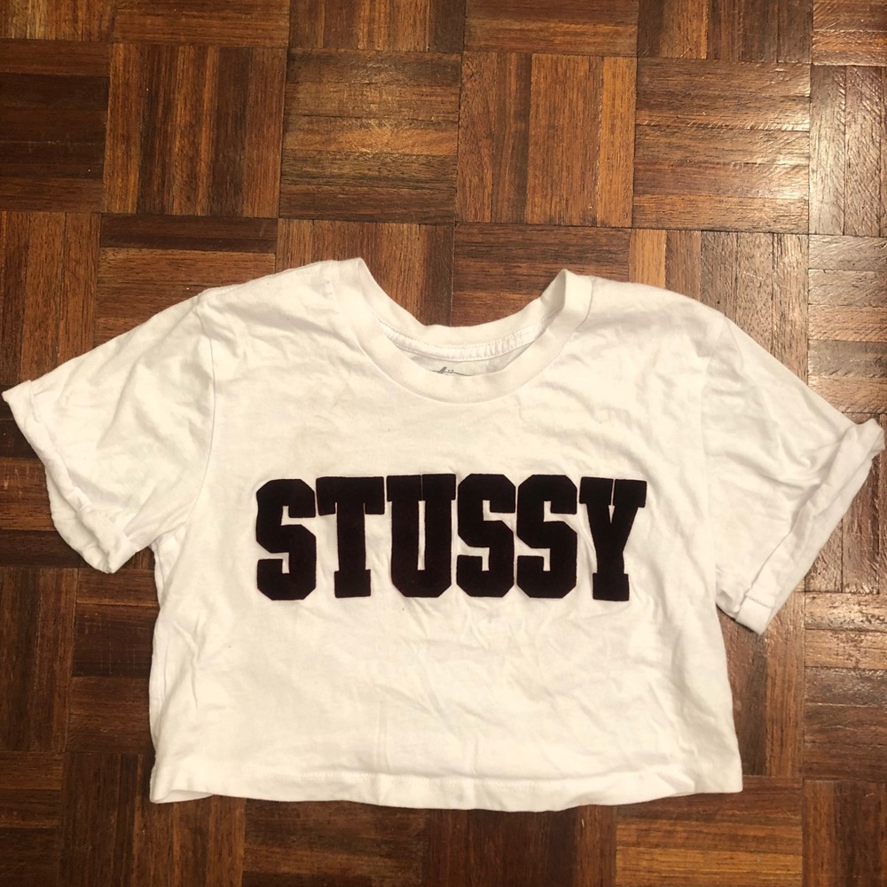 Stussy crop top (purchased from Urban Outfitters)